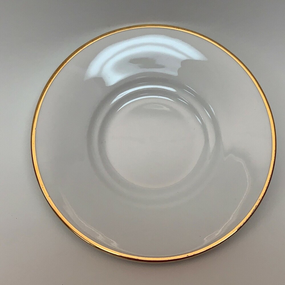 Towle Classique White Gold Saucer Plate 6 1/4" across‎